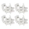 4 Set Pontoon Boat Gate Latch Kit ABS Square Frame