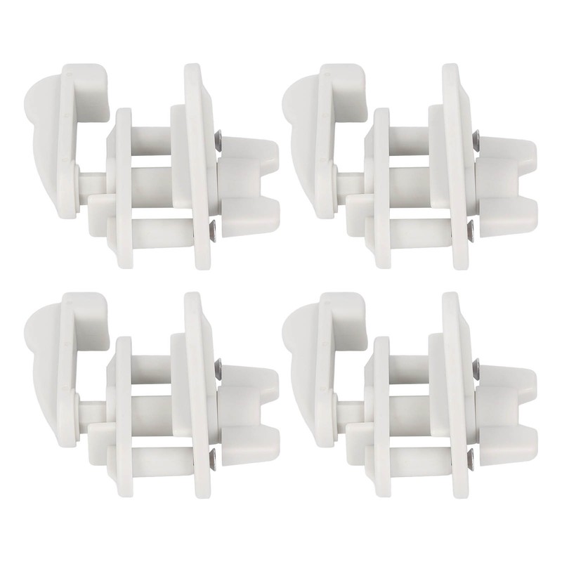 4 Set Pontoon Boat Gate Latch Kit ABS Square Frame