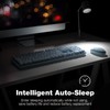 MOFII Wireless Keyboard and Mouse Combo, Retro Wireless Keyboard with