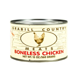 AmishTastes Canned Meats RTE (Beef, Chicken, Pork, Turkey Variety Box) by Grabill Country, 52 Oz.