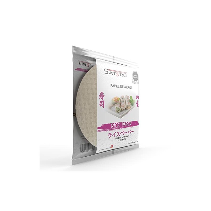 Satoru Papel de Arroz, Característico a papel arroz, 10 piezas