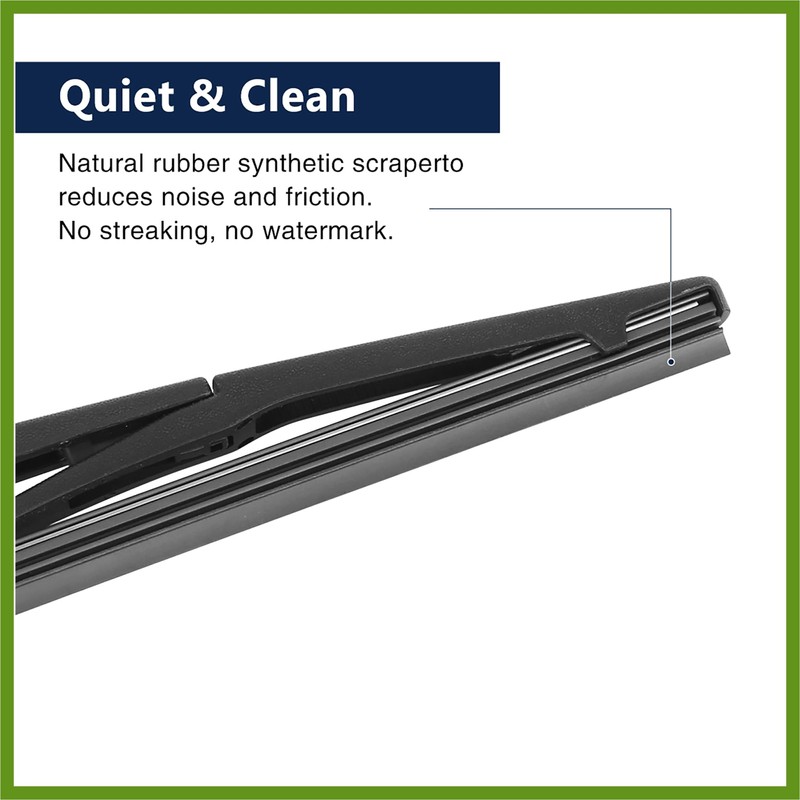 HOPESPANNER Car Rear Windshield Wiper Blade Arm Set for Jeep