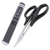 Hobbypark 0-14mm Hole Puncher Reamer w/Sleeve and Curved Scissors Set
