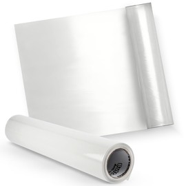 Self Laminating Film Anti-UV Vinyl (12”x15ft Glossy): Clear Vinyl Roll Laminating Paper - Self Adhesive Laminating Sheets, Sticker Laminate Sheets Waterproof, Self Laminating Sheets Transparent Vinyl