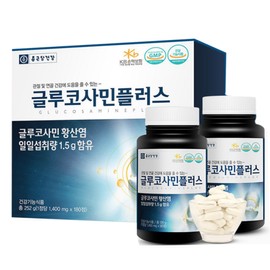 Chong Kun Dang r Health Glucosamine Plus 360 capsules, 6 months supply, 180 tablets, 2 units / 종근당r건강 글루코사민 플러스 360캡슐 6개월분, 180정, 2개
