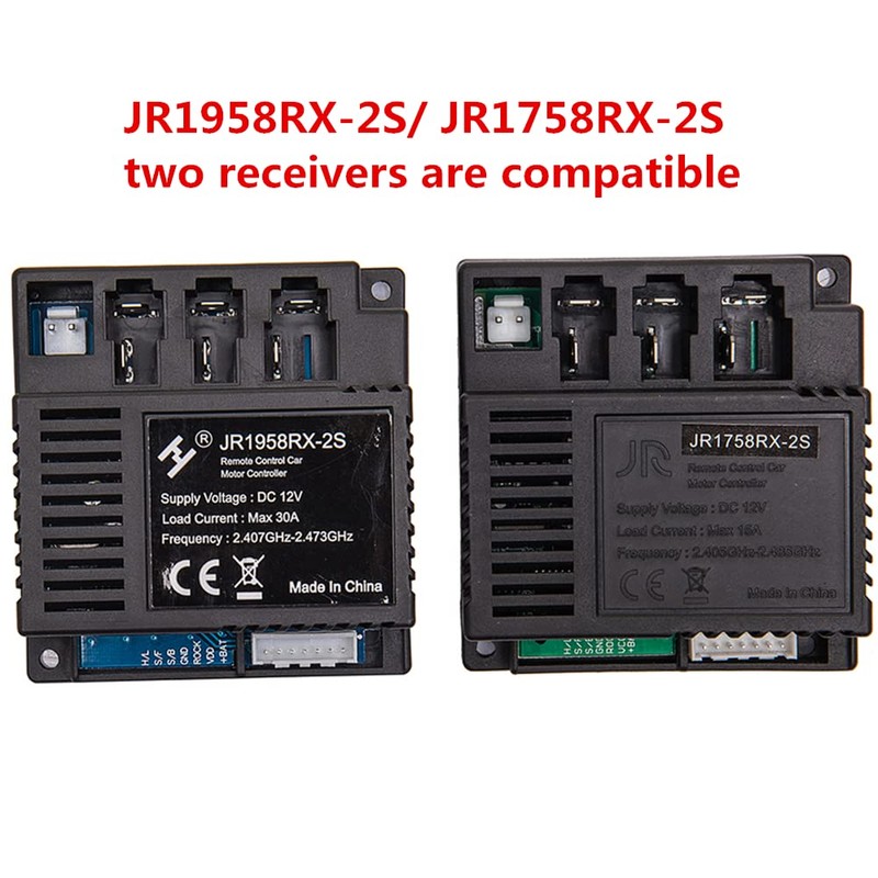 JR1958RX-2S - Caja de control de receptor de 2,4 G,