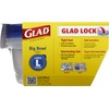 Glad Big Bowl Food Storage Containers, Large Round - (48