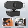 Webcam with Microphone Camera PC Cam 1080p HD 360° Adjustable