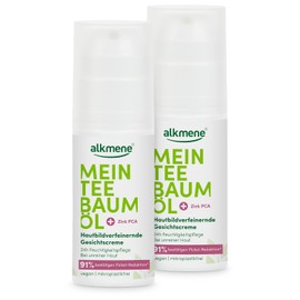alkmene My Tea Tree Oil Face Cream 50 ml Pimple Reduction 91% Confirmed
