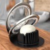 Stainless Steel Egg Slicer, 3 Slicing Styles Heavy Duty Boiled