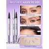SHEGLAM Lápiz de Cejas Laminador Real Flow - Espresso
