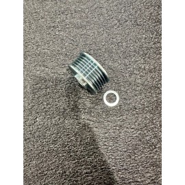 OEM Replacement Denso Dodge Chrysler Alternator 6 Groove 55mm Overdrive New Pulley