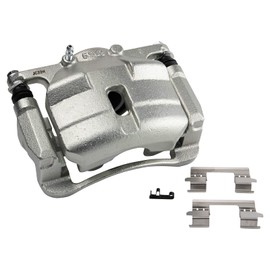 TRQ Front Right Brake Caliper w/Bracket Passenger Side Compatible with 2008-2013 Nissan Rogue 2014-2015 Rogue Select