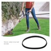 Mower Drive Belt 6PJ490 Rubber Black 14 mm Width 490