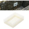 Jowxsx White Plastic Queen Marker Cage Clip Bee Catcher Beekeeper