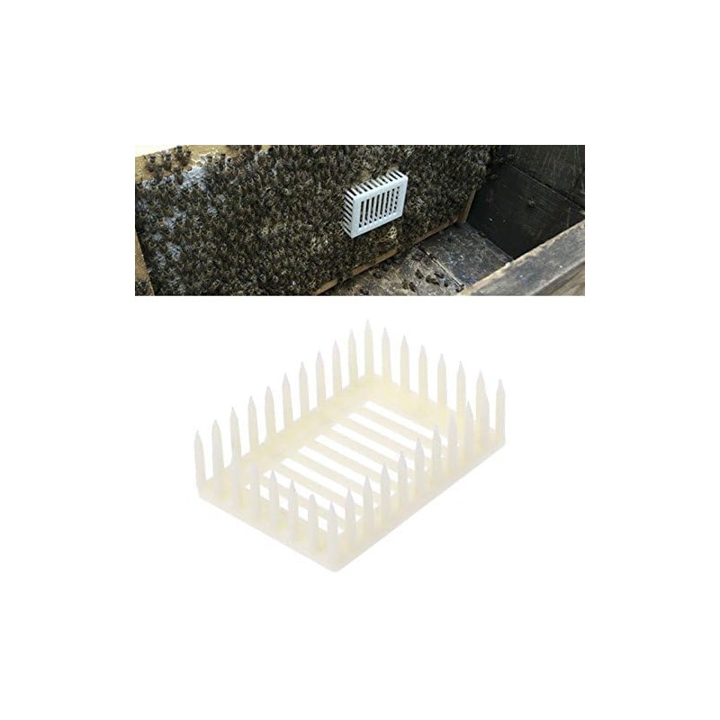 Jowxsx White Plastic Queen Marker Cage Clip Bee Catcher Beekeeper