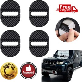 Unbranded 4Pc Universal Car Door Lock Protective Cover Anti Rust Cushion Decor Accessories