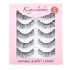 KSYOO Cat Eye Lashes Wispy Natural Look, D Curl 10-18mm