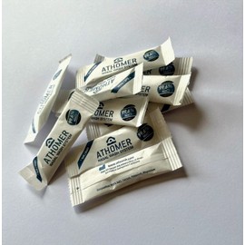 Athomer Nasal Wash Salt - 50 Sachets x 2.5g of Sea Water Salt - Cleans and Decongests The Nasal Cavity - Gentle and Moisturizing for Adults and Kids