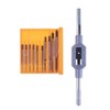 11PCS Thread Tap Set, Screw Thread Taps Die Set Mini