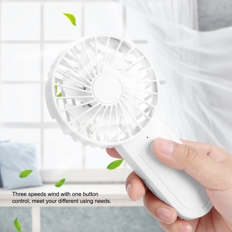 Mini Handheld Fan Telescopic Hook Fan USB Charging for Travel