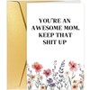 Funny Mother's Day Card for Mom, Mother's Day Gifts from