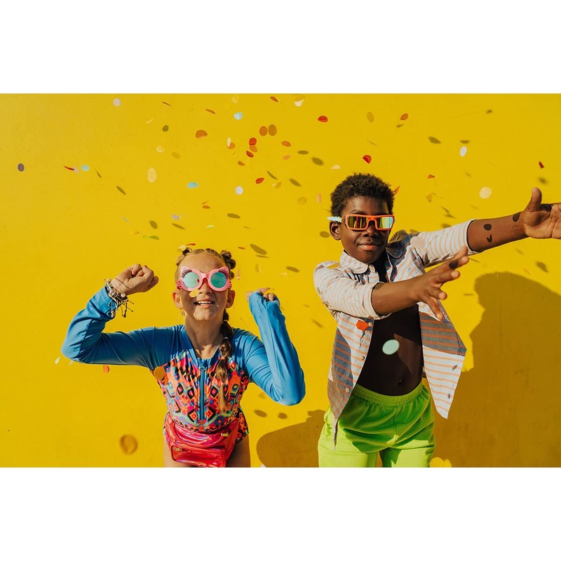 Bling2o Pawdry Pink N Boots Unisex Kids Swim Goggle Size