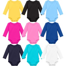 Made in USA Baby Boys' and Girls' Solid Rashguard Swimming Tee Shirt Rash Guard SPF Sun Protection for Summer Beach Pool and Play, Black, 36