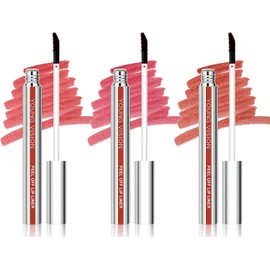 Bluemega Brillo Labial Peel-off, Set de 3- Fórmula Tipo Gel, Larga Duración