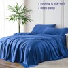 YnM Cooling Bed Sheet Set with 100 Percent Rayon Derived