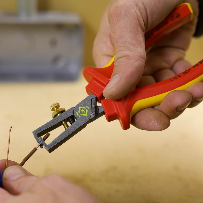 C.K 39074 Redline VDE Wire Stripping Pliers 160mm