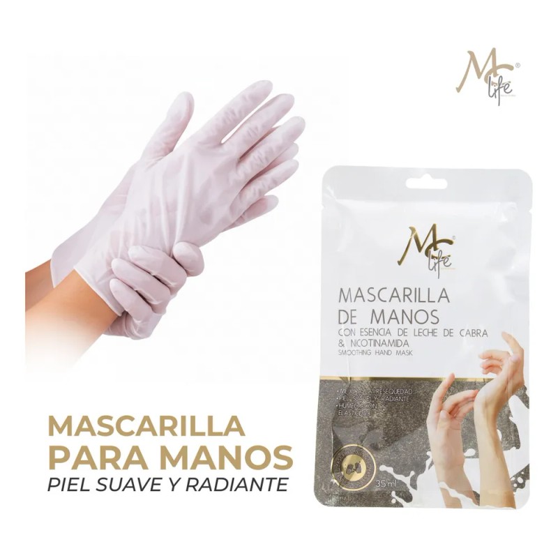 Exfoliante Manos Con Esencia De Leche, Hidratación. Mc Life