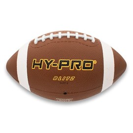 Hy-Pro American Football - Rubber Construction, Size 6, Youth, Great Gift Idea,