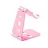 Adjustable Smartphone and Desktop Stand, Black (Pink)