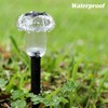Priddop Solar Lights Outdoor Pathway Lights 8 Pack LED Waterproof