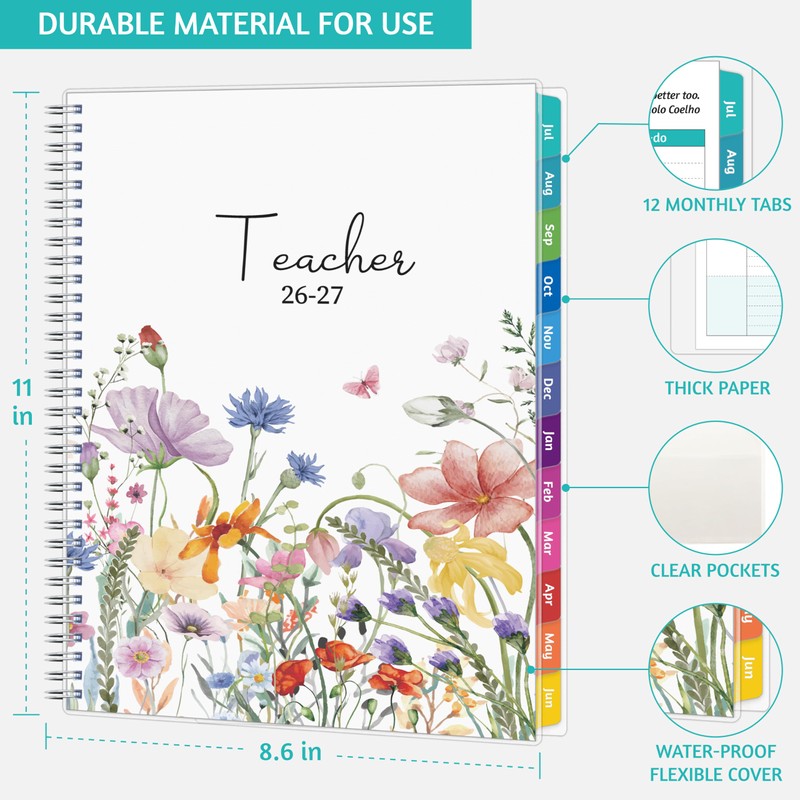 GoiUnlt Teacher Planner 2026-2027, JUL. 2026 – JUN. 2027, Lesson