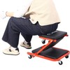 AVGVLIJ 2-in-1 Mechanic Creeper and Stool, 36" Z Creeper Seat,