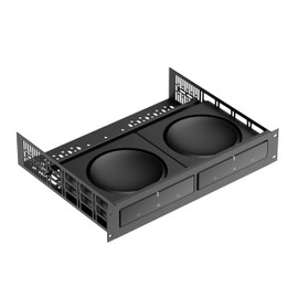 ynVISION.DESIGN Custom Rack Shelf Compatible with SONOS AMP | Rack Mountable (Pack of 1)