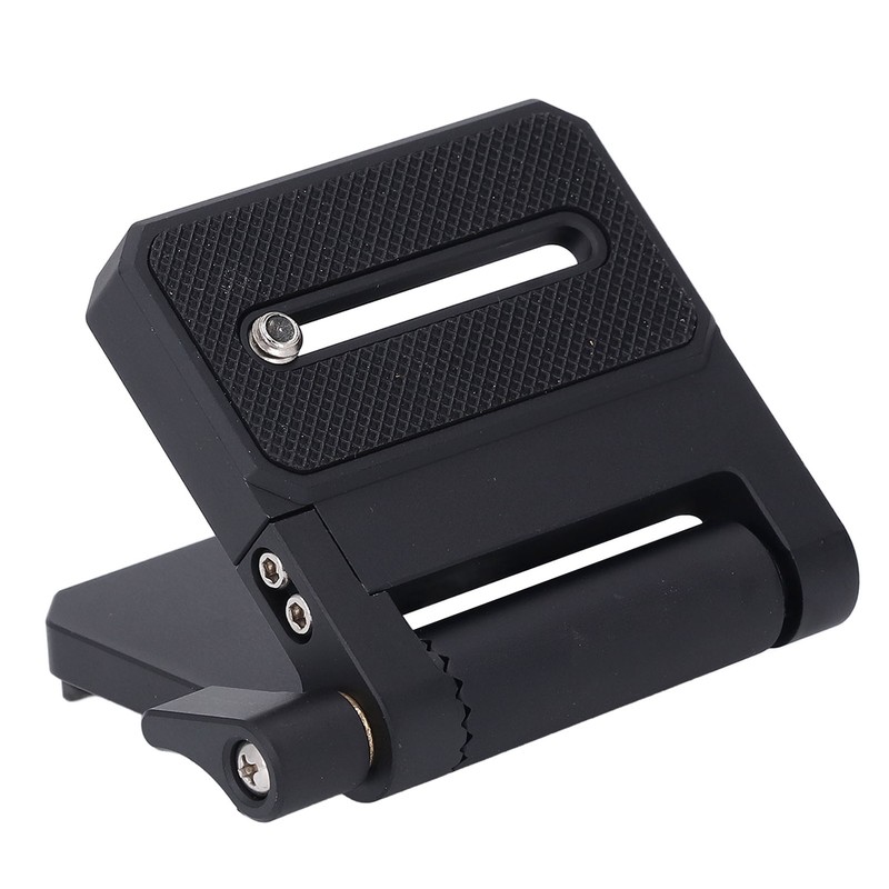 Camera Folding Quick Release Plate L Bracket 285 Degree Wide