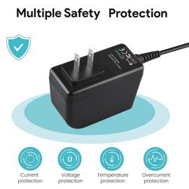 kybate 5V 4A AC/DC Adapter Compatible with Slingbox Slingmedia Solo PRO-HD SlingCatcher Power Cord