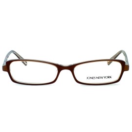 Jones New York New Jones New York Women's Rx Eyeglasses With Soft Case - J725 Brown (53-16-135)