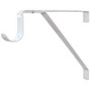 Stone Harbor Hardware Adjustable Open-Back Shelf Bracket with 2-1/2" Drop,