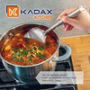 KADAX Stainless Steel Serving Spoon, Large Salad Spoon, 33cm, Serving