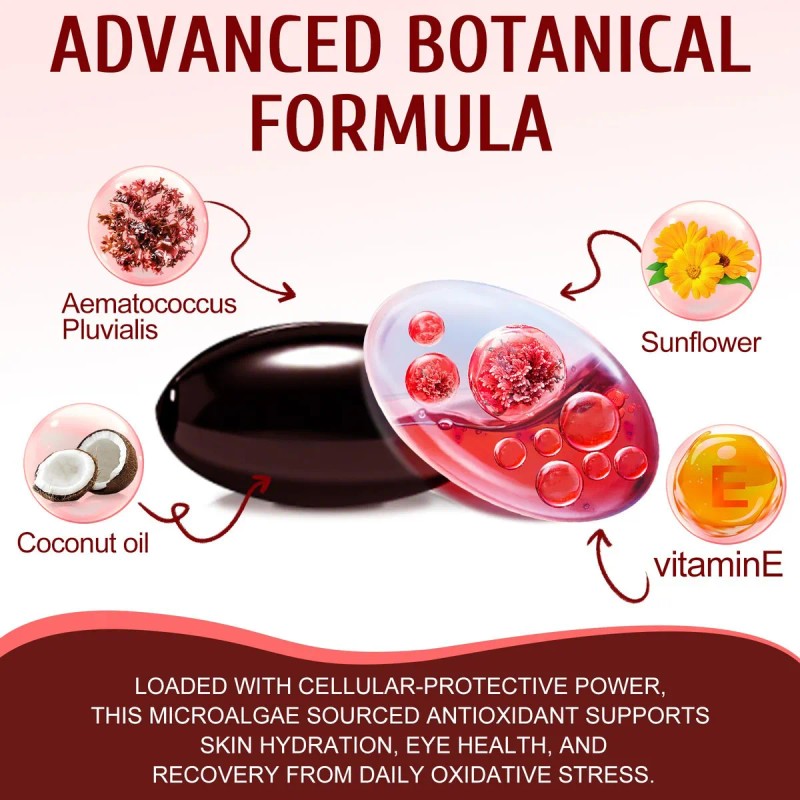 Nenmaokenu Astaxanthin 12 Mg 120 Softgels