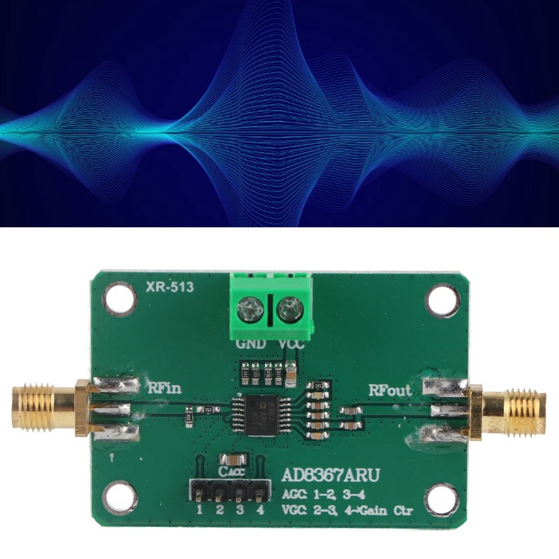 IF Amplifier Automatic Gain Control 0.1 to 500MHz Intermediate Frequency