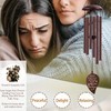 Memorial Wind Chimes for Outside, Sympathy Gift for Loss of