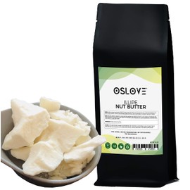 Oslove Organics Illipe Nut Butter 1LB - 100% Pure, Natural, Fair trade Great organic butter for DIY body butters, deodorant sticks, soaps and more