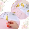 6 PCS Empty Lip Gloss Tubes, Lip Gloss Tubes Gold