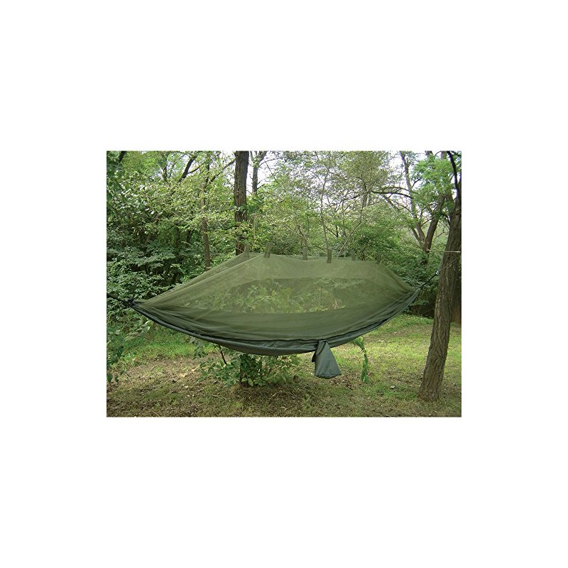 Snugpak Jungle Hammock with Mosquito Net, Lightweight Parachute Nylon, Includes