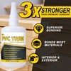 PVC Trim Glue, Bond Trim Joints in 30 Seconds, Allows